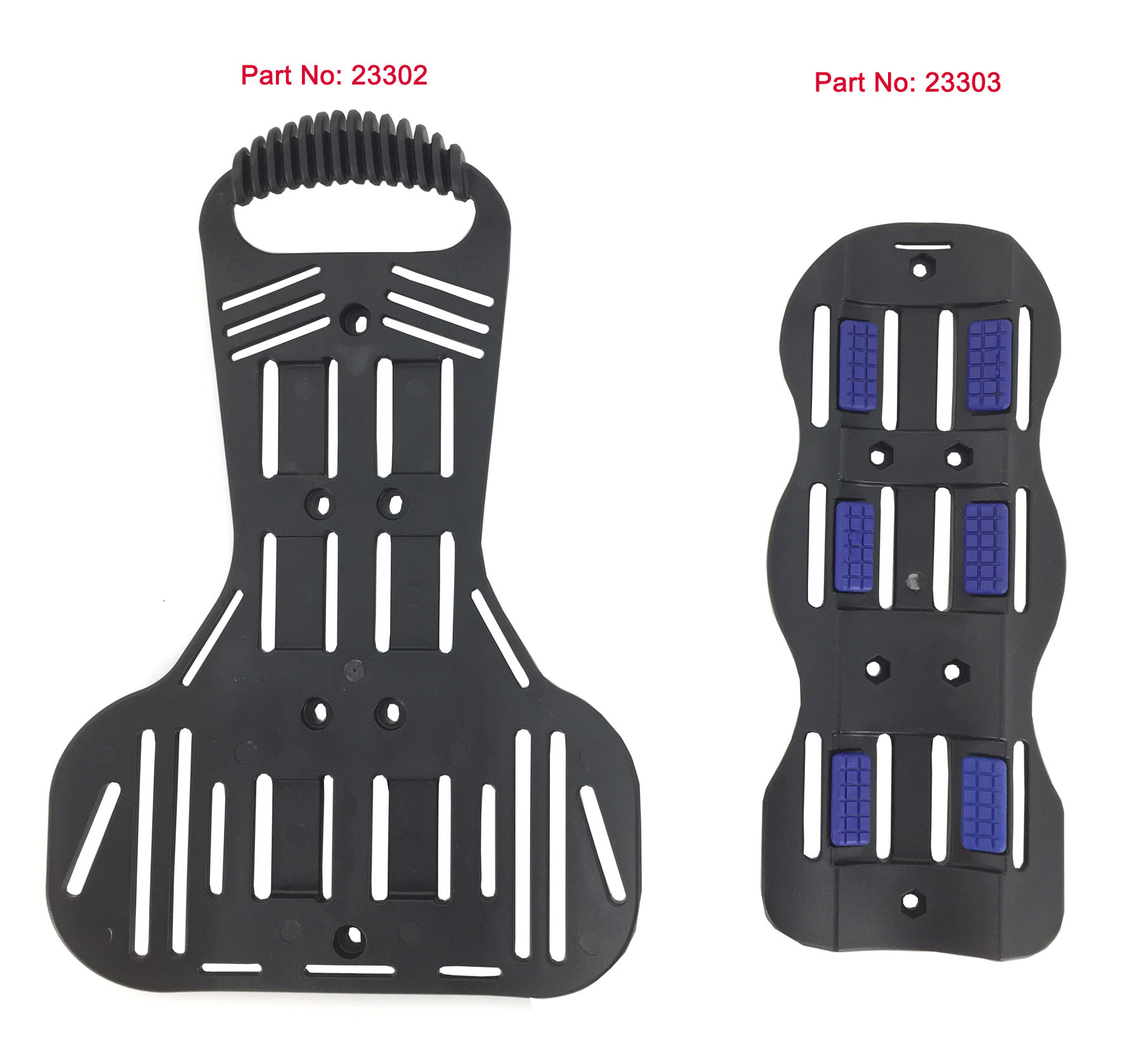 BP-04 TWO PIECE PLASTIC BACKPLATE