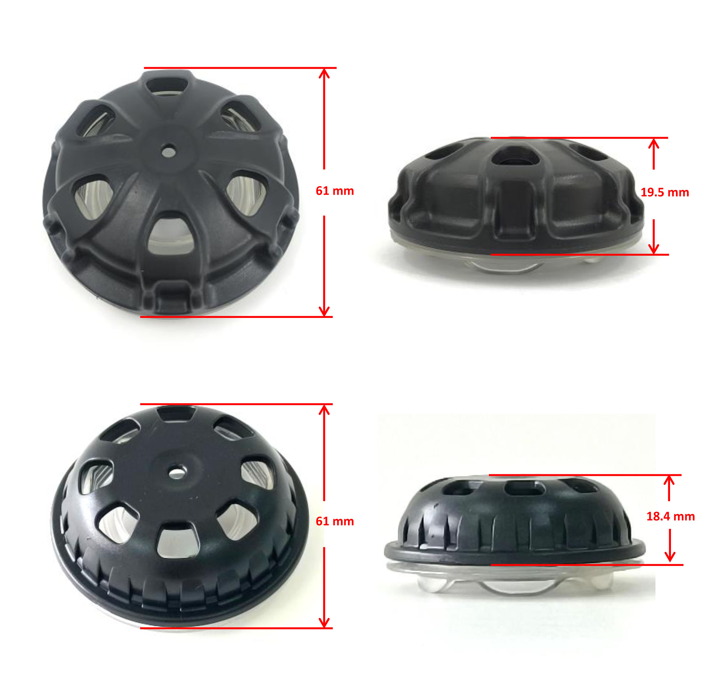 OPV CAP FOR BIG THREAD RETAINER